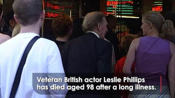Carry On star Leslie Phillips dies aged 98