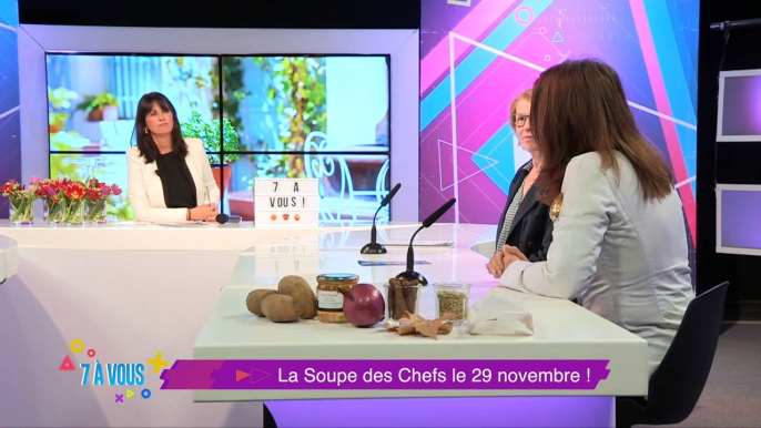 "7 à vous" zoome cette semaine sur la nouvelle édition de "La Soupe des Chefs" de Saint-Etienne    et vous dévoile une des 20 recettes de soupes qui sont au menu de ce RDV solidaire !