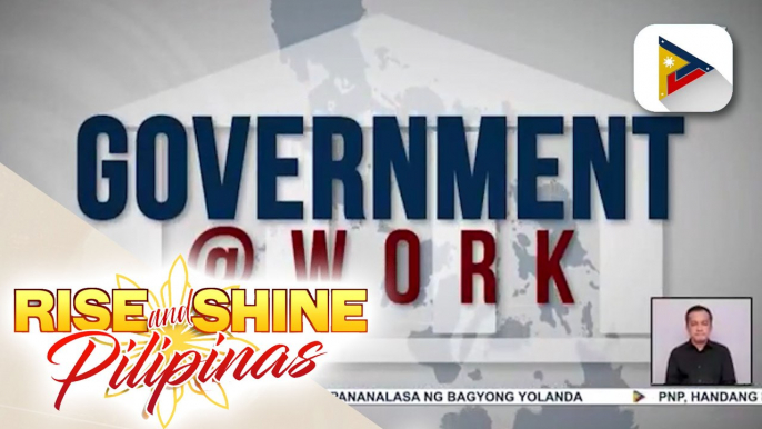 GOVERNMENT AT WORK | 42 toneladang relief supplies, naihatid ng BRP Gabriela Silang ng PCG sa Maguindanao; 1,088 aspiring entrepreneurs, nakatanggap ng tulong pangkabuhayan mula sa Quezon City LGU