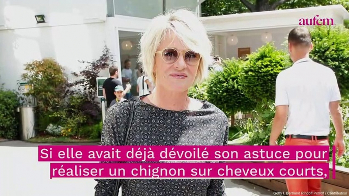 Sophie Davant dévoile son astuce anti-âge pour lisser ses rides