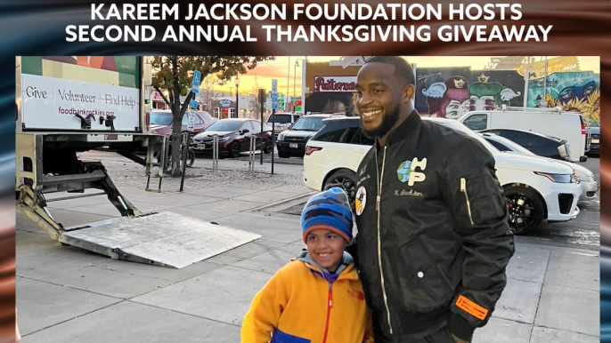 Kareem Jackson Foundation Hosts Second Annual Thanksgiving Giveaway