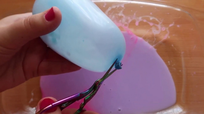 Making ASMR Slime Piping Bags! Most Satisfying Slime Video #ASMR