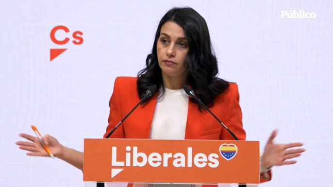 Inés Arrimadas anuncia que se presentará a las primarias de Ciudadanos si Bal "no recapacita" y "retira su candidatura"