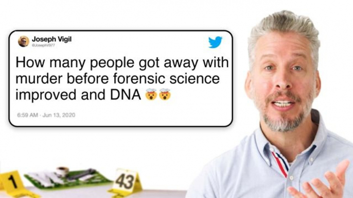 Forensics Expert Answers Crime Scene Questions From Twitter