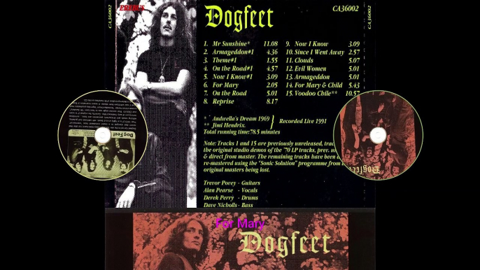 Dogfeet – Dogfeet 1970 (UK, Heavy Psychedelic/Blues Rock)