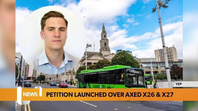 Leeds headlines 7 December: Leeds residents and councillors launch petition after First Bus axes X26 and X27 bus services