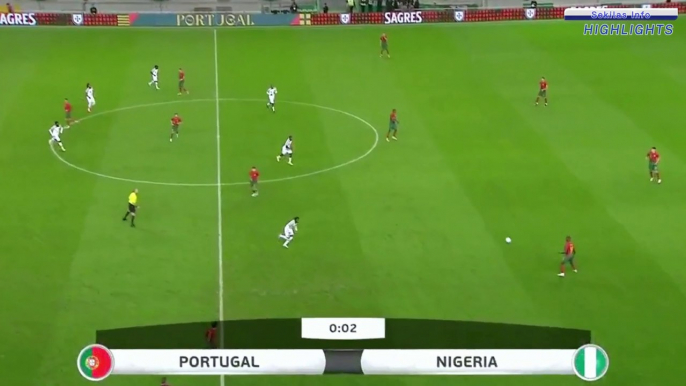 Friendly Match Portugal vs Nigeria  II   Highlights & Results 2022