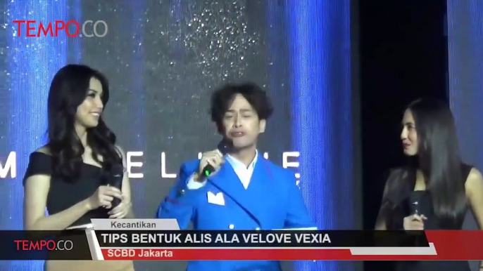 Tips Bentuk Alis Ala Velove Vexia