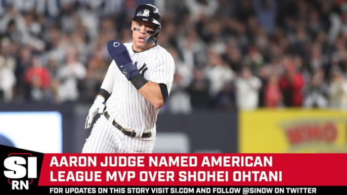 Aaron Judge Named 2022 AL MVP