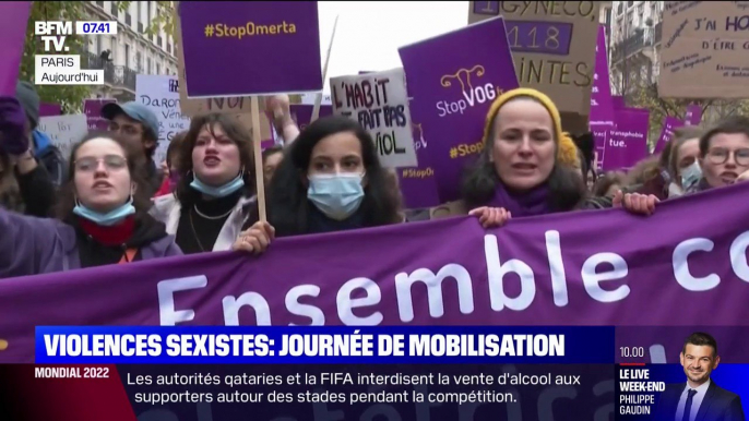 Violences sexistes: manifestations dans plusieurs villes contre l'"impunité" des agresseurs