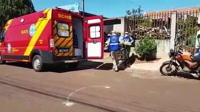 Idosa sofre queda no interior de residência no Bairro Interlagos