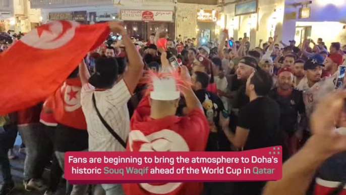 World Cup fans bring atmosphere to historic Souq Waqif