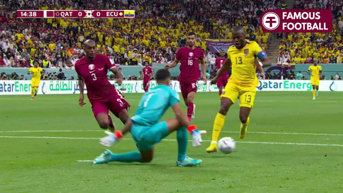 Match Highlights - Qatar 0 vs 2 Ecuador - World Cup Qatar 2022 | Famous Football