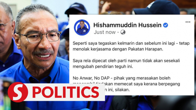 GE15: Can sack me from Umno for rejecting Pakatan, says Hishammuddin