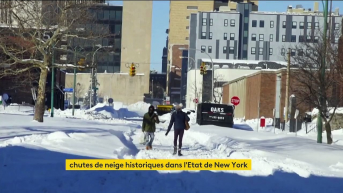 Etats-Unis: Une tempête de neige historique surprend les autorités et les habitants de l’État de New York - En une nuit, il est tombé près de deux mètres de neige à Buffalo - VIDEO