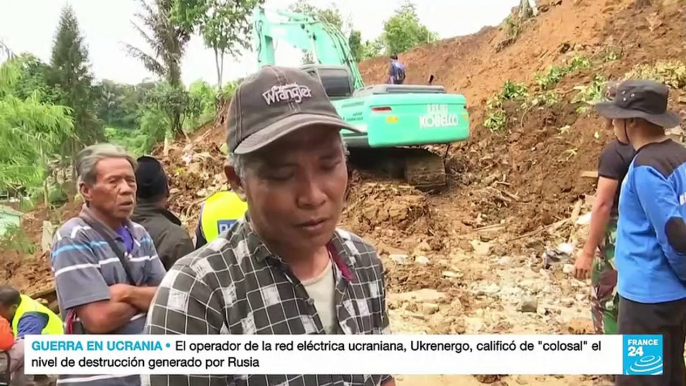 Continúa búsqueda de sobrevivientes en los escombros tras terremoto en Java