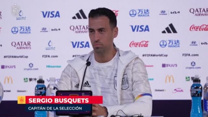 Busquets: "Nuestro objetivo es jugar siete partidos, lucharlos hasta el final y ganarlos"