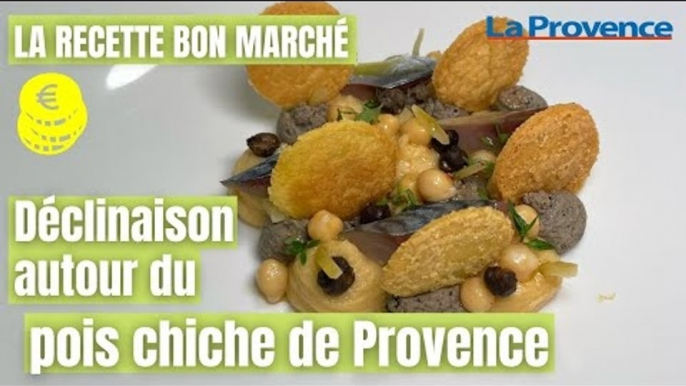 La recette bon marché #2 : déclinaison autour du pois chiche de Provence par le chef Nicolas Bottero