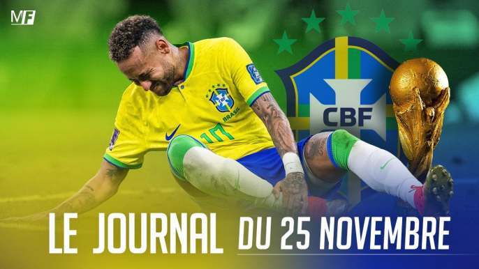 NEYMAR BLESSÉ, CATASTROPHE ET DRAME EN VUE AU BRÉSIL - JT MADEINFOOT