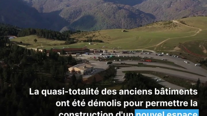 Des images prises par un drone montrent le plateau de Beille métamorphosé