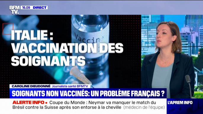 Soignants non-vaccinés: comment font nos voisins européens ?