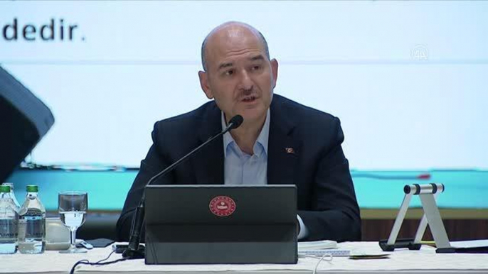 Soylu: "Birilerinin terör örgütlerine moral vermeye, kapı arkasından onlara istihdam sağlamaya hakkı yoktur; biz buna fırsat vermeyiz"