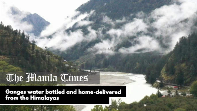 Ganges water bottled and home-delivered from the Himalayas