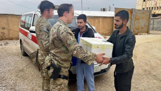 ABD yine bildiğiniz gibi! Türkiye'nin jetlerle vurduğu teröristlere uzattıkları kutuda bakın neler varmış