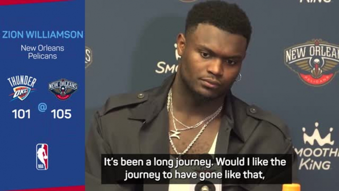 I have grown a lot mentally - Zion hits 100 games