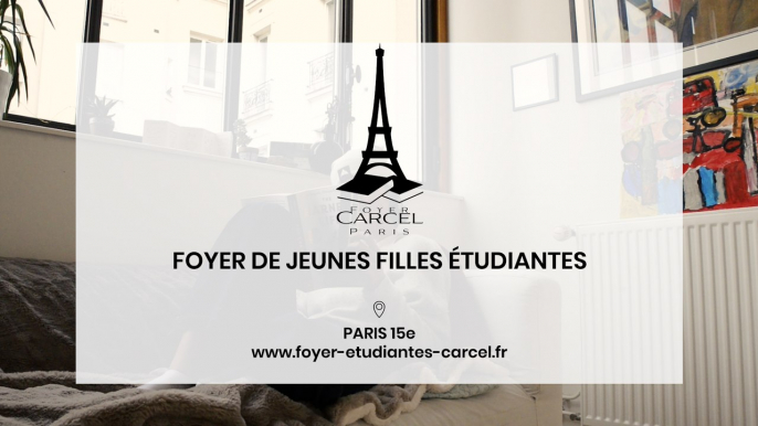 Foyer Carcel, foyer de jeunes filles étudiantes à Paris.