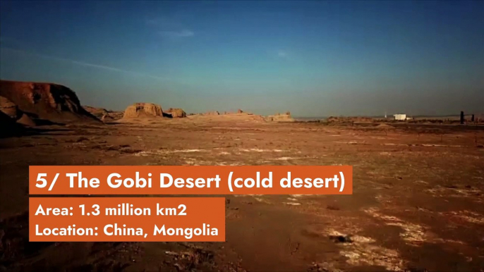 Where Are The Largest Deserts in The World?