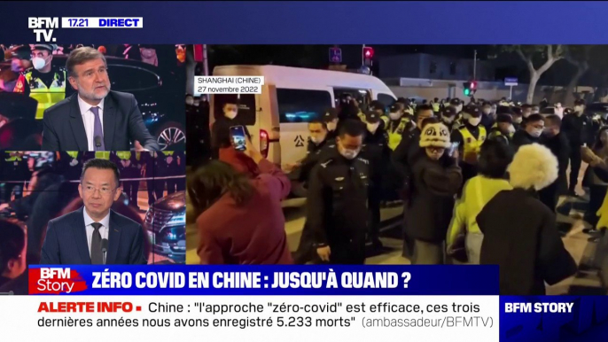 Citoyens chinois enfermés contre le Covid: pour l'ambassadeur Lu Shaye, "l'approche chinoise est différente des autres pays mais elle est parfaitement efficace"