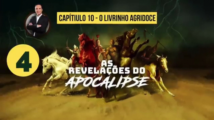 Pregação Forte e Impactante Apocalipse 4 Capitulo 10 O Livrinho Agridoce  Pr. Arilton Oliveira