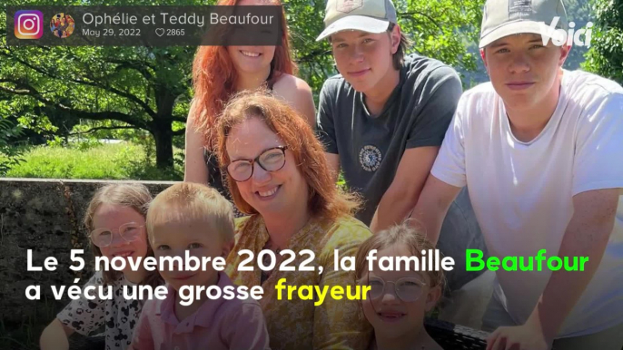 VOICI - "Ted a de grosses séquelles" : Ophélie Beaufour (Familles nombreuses) dévoile les séquelles de son mari après son accident