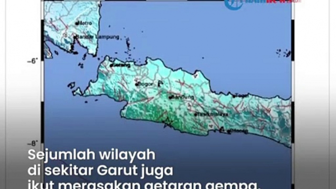 Video Detik Detik Gempa Garut Hari ini, 3 Desember 2022, Guncangan Gempa Terasa Hingga Ciamis