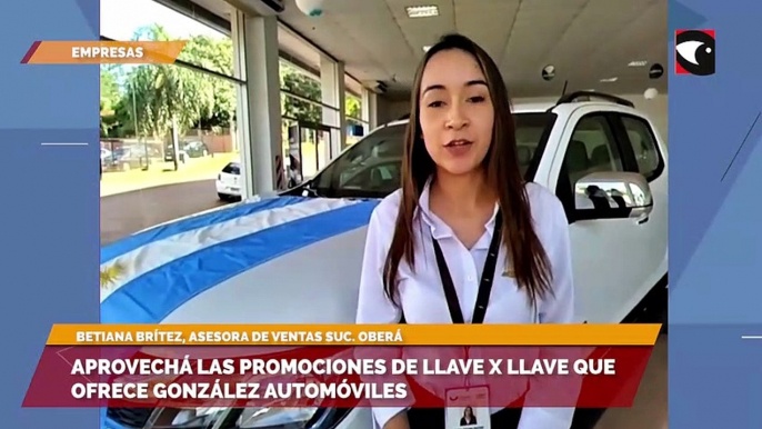 Aprovechá las promociones de llave x llave que ofrece González Automóviles