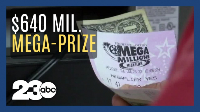 Lottery fever strikes again: Mega Millions jackpot at $640 million