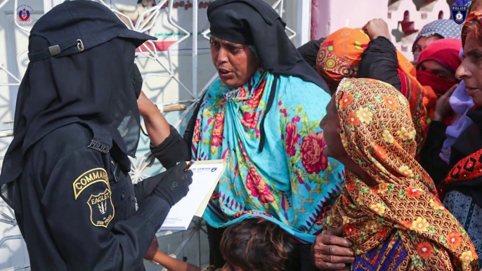 SINDH POLICE ORGANIZES A FREE GRAND MEDICAL CAMP FOR FLOOD VICTIMS IN KANDIARO