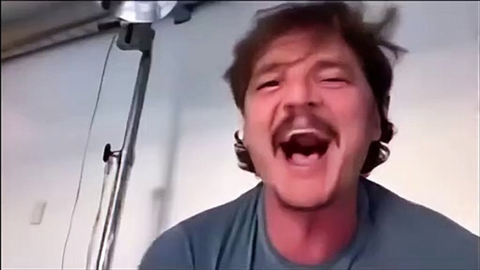 Pedro Pascal Laughing Then Crying Meme Template Download - Memes
