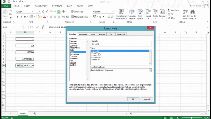 Advance Excel Lesson 8 - Number Formatting in Excel