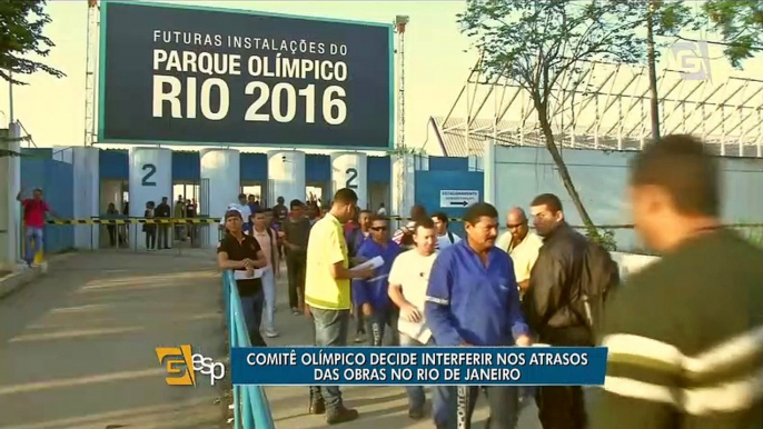 COI decide intervir em obras atrasadas no Rio