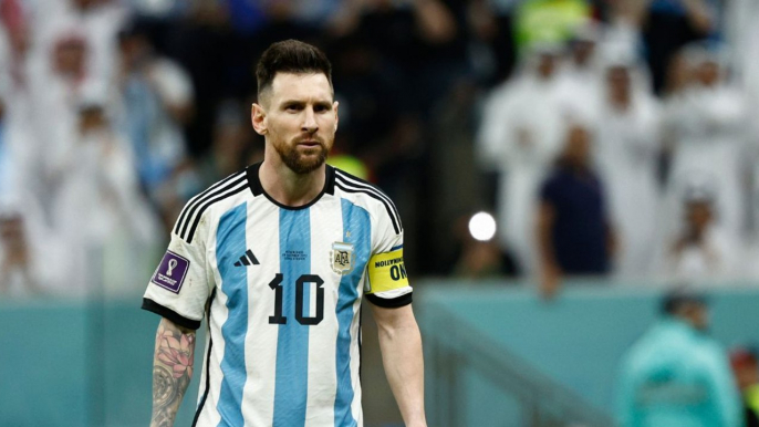 "¿Qué miras bobo?": Messi se habría disgustado con un jugador de Países Bajos tras su victoria