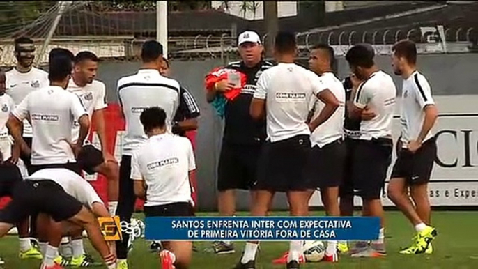 Santos enfrenta Inter buscando vencer fora de casa