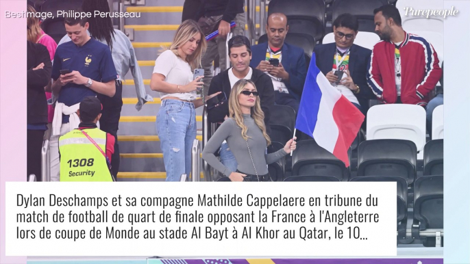 Didier Deschamps : Son fils Dylan et sa belle-fille Mathilde se lâchent en tribunes au Qatar, baisers d'anthologie !