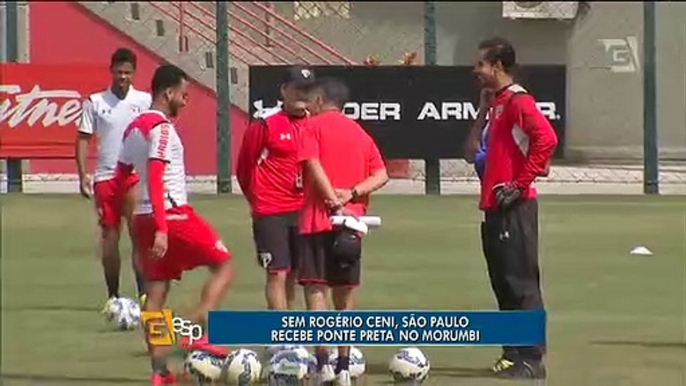 Sem Rogério Ceni, São Paulo recebe Ponte Preta no Morumbi