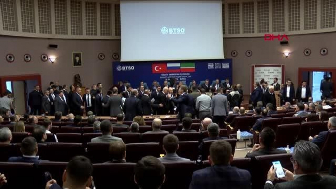 TATARİSTAN CUMHURBAŞKANI MİNNİHANOV TÜRK YATIRIMCILARIN GÜVENDE HİSSETMESİNE ÖNEM VERİYORUZ