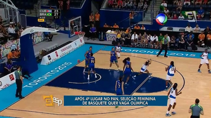 Após 4º lugar no Pan, Seleção Feminina de Basquete quer vaga olímpica