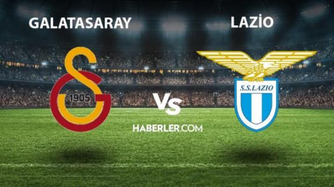 Galatasaray - Lazio maçı ne zaman, saat kaçta? Galatasaray - Lazio maçı hangi kanalda yayınlanıyor? GS hazırlık maçı ne zaman? Şifresiz mi?