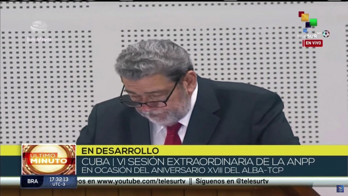 Ralph Gonsalves llama a fortalecer el ALBA-TCP como un mecanismo para la solidaridad