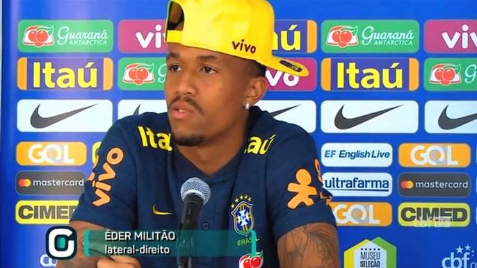 Éder Militão Acompanho o São Paulo e estou muito contente por estar na Seleção